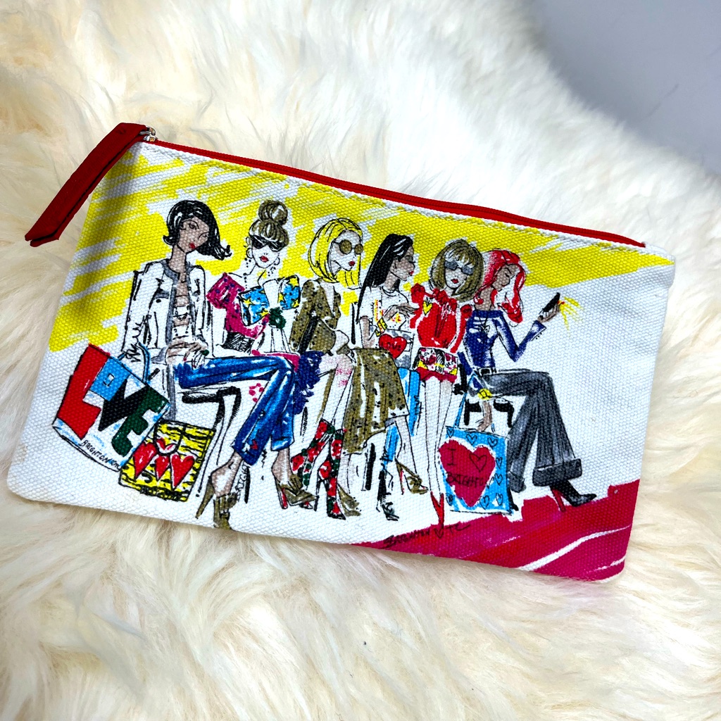 Brighton 2018 Fashionista Cosmetic Bag / Clutch Love Girls